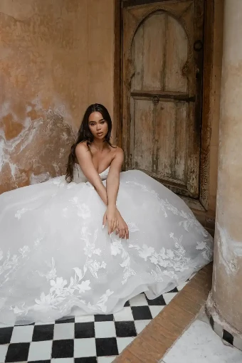 Allure Bridals Buttercup #2 Ivory thumbnail